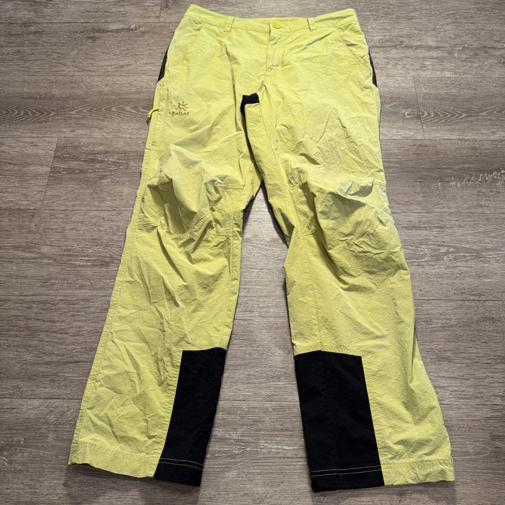 Kailas Pants Mens Large Nylon Hiking Outdoor Climbing Trekking Gorpcore 33x31
